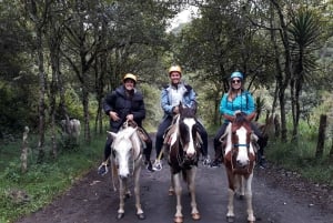 Baños: 5 Stunden Reiten mit Blick auf den Tungurahua