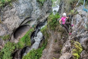 Baños: Circuito de Aventura con Zip Line (850 mts)