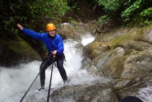 Baños: Canyoning in Chamana or Rio Blanco Waterfalls