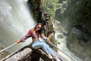 Baños berühmte Wasserfallroute Fahrradtour & Mittagessen