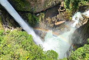 Fra Quito: Heldagstur til Baños inkludert alle innganger