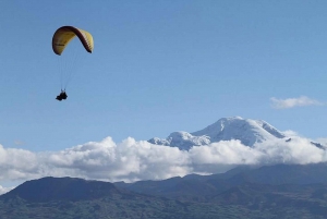 Baños: Voo duplo de parapente com vista para os Andes