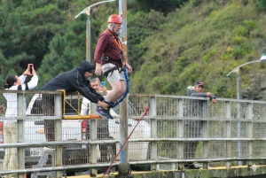Baños: San Francisco Bridge Swing Jump Experience