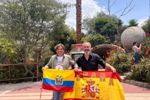 مغامرة مراقبة الطيور + جولة في مدينة كويتو ونصب خط الاستواء