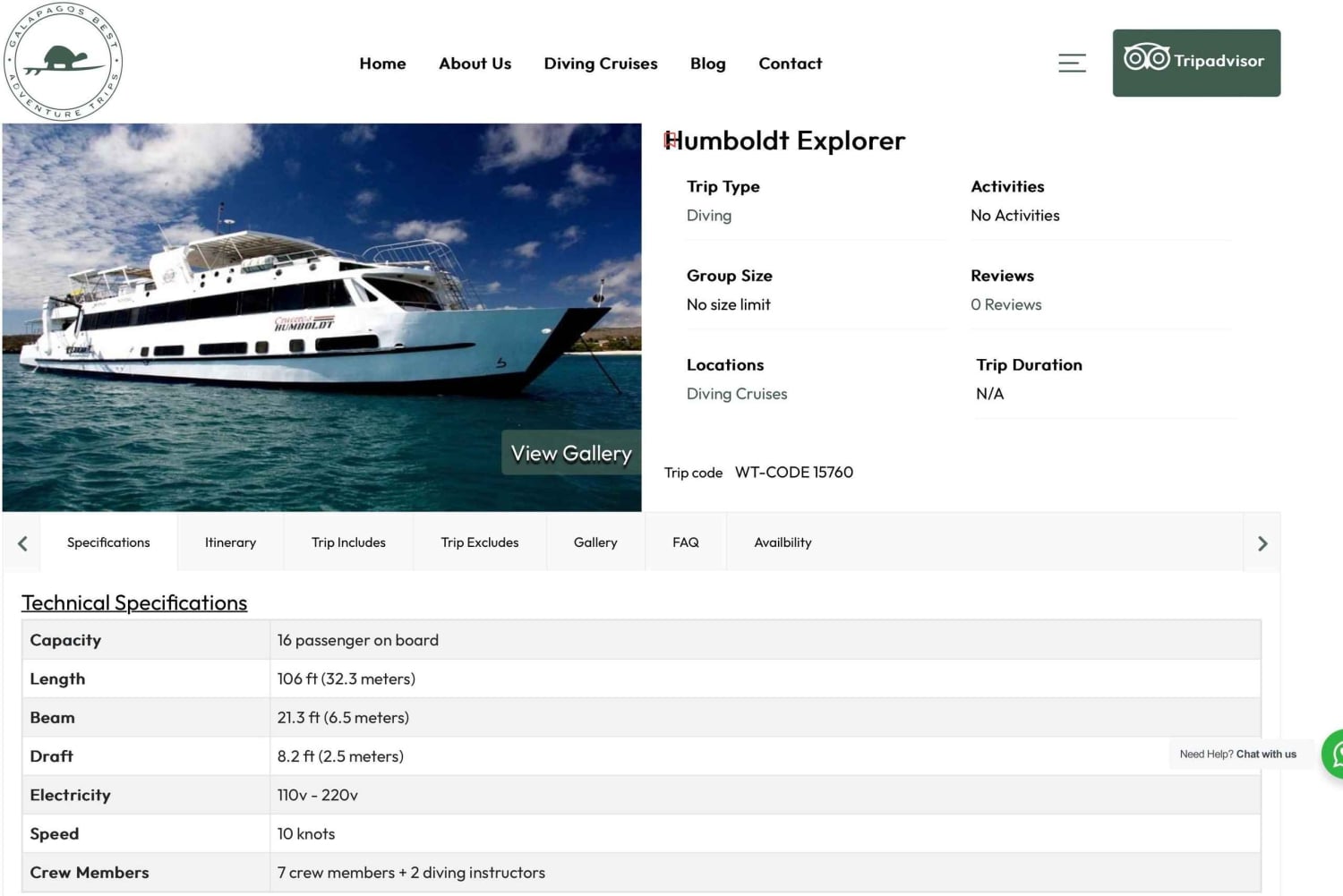 احجز مباشرة - خدمات الرحلات البحرية في جزر غالاباغوس