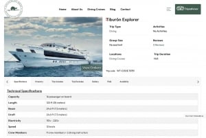 Prenota direttamente - Servizi di tour in battello alle Galápagos