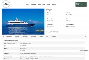 Prenota direttamente - Servizi di tour in battello alle Galápagos