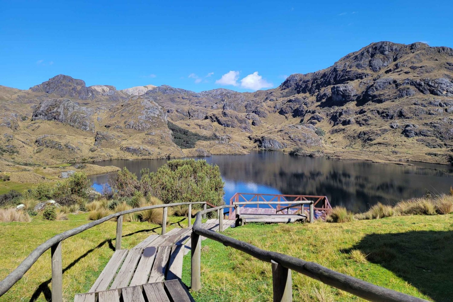 Parc national de Cajas visite d'une jounée depuis Cuenca