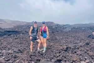 Partez à la conquête du volcan Sierra Negra ! Expédition dans les champs de lave