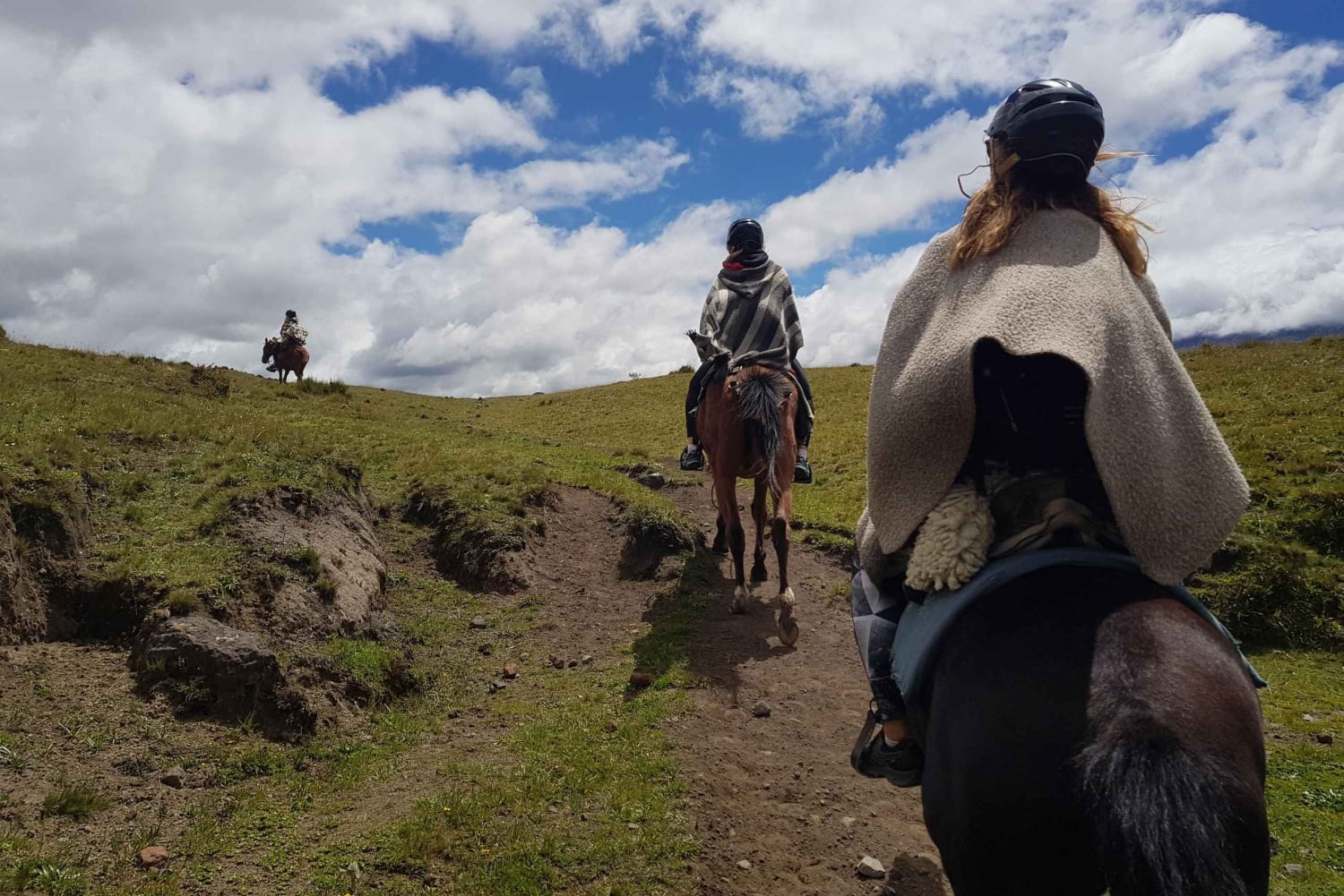 Cotopaxin kansallispuiston ratsastusretki hevosella