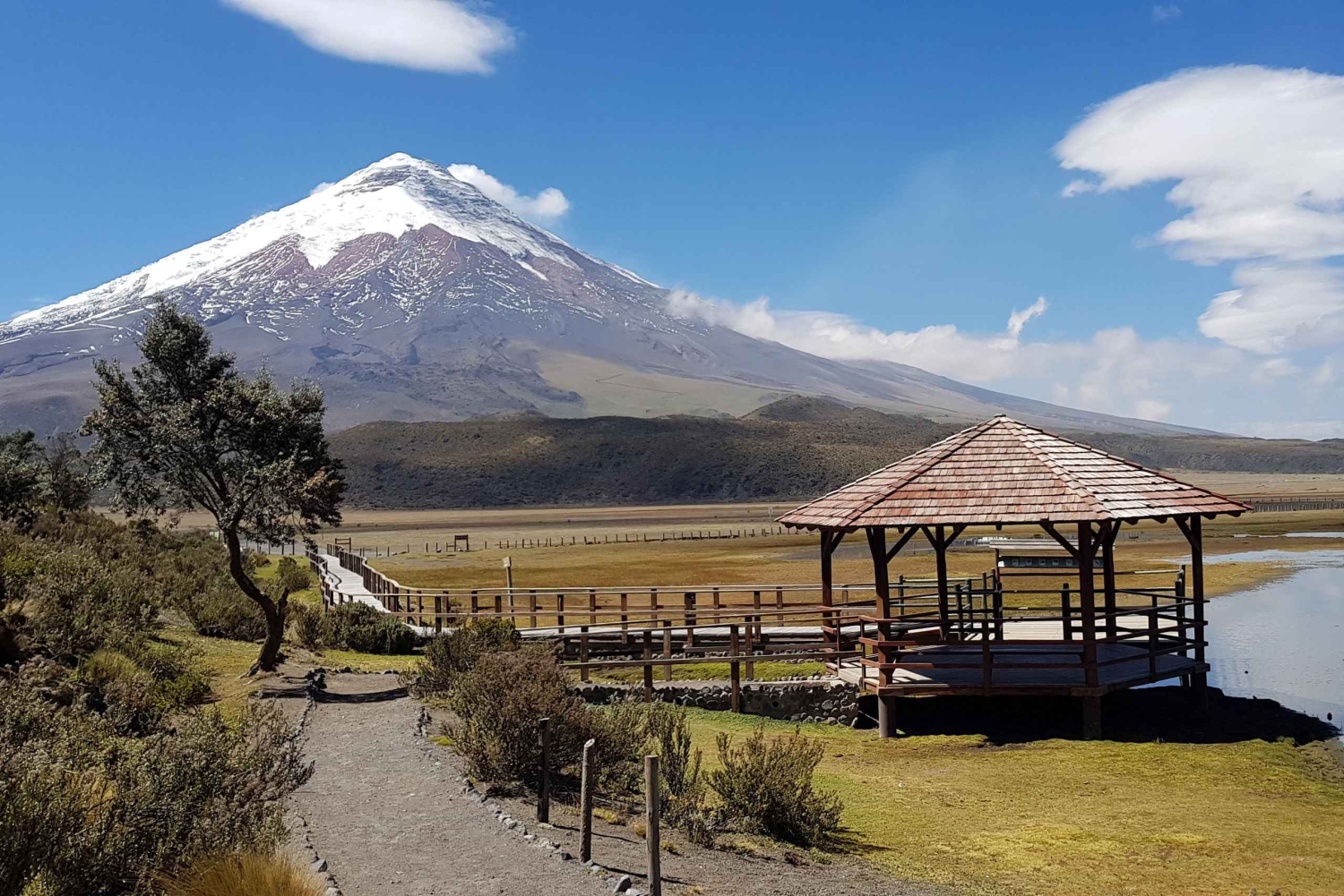 Tour di un giorno del Cotopaxi e del Quilotoa da Quito Vulcano-Cratere del Lago