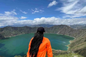 Tour di un giorno del Cotopaxi e del Quilotoa da Quito Vulcano-Cratere del Lago