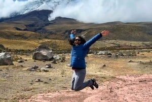 Vulkanen Cotopaxi och Papallacta Hot Springs - på en dag