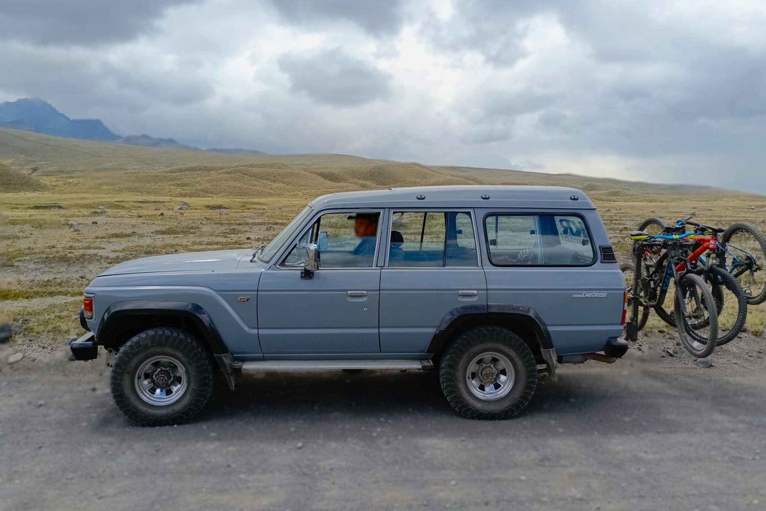 Passeio de bicicleta pelo vulcão Cotopaxi (caminhada opcional)