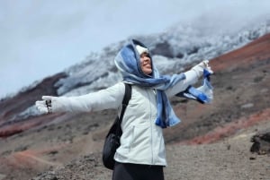 Cotopaxi Volcano -ratsastus ja -vaellus aloittelijoille