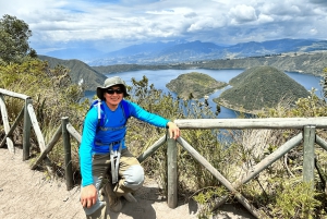 Cuicocha bypass to the lagoon
