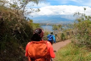 Cuicocha bypass to the lagoon