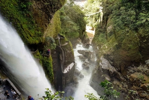 From Quito:Banos Tour -Waterfall Tour-Includes Ticket -Lunch
