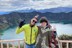 Hel dag ved Laguna Quilotoa: natur og andinsk kultur