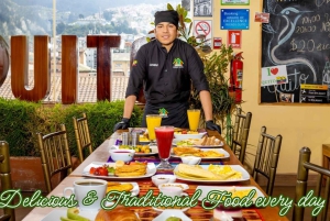 دروس الطبخ الإكوادوري في كيتو في تيراسا