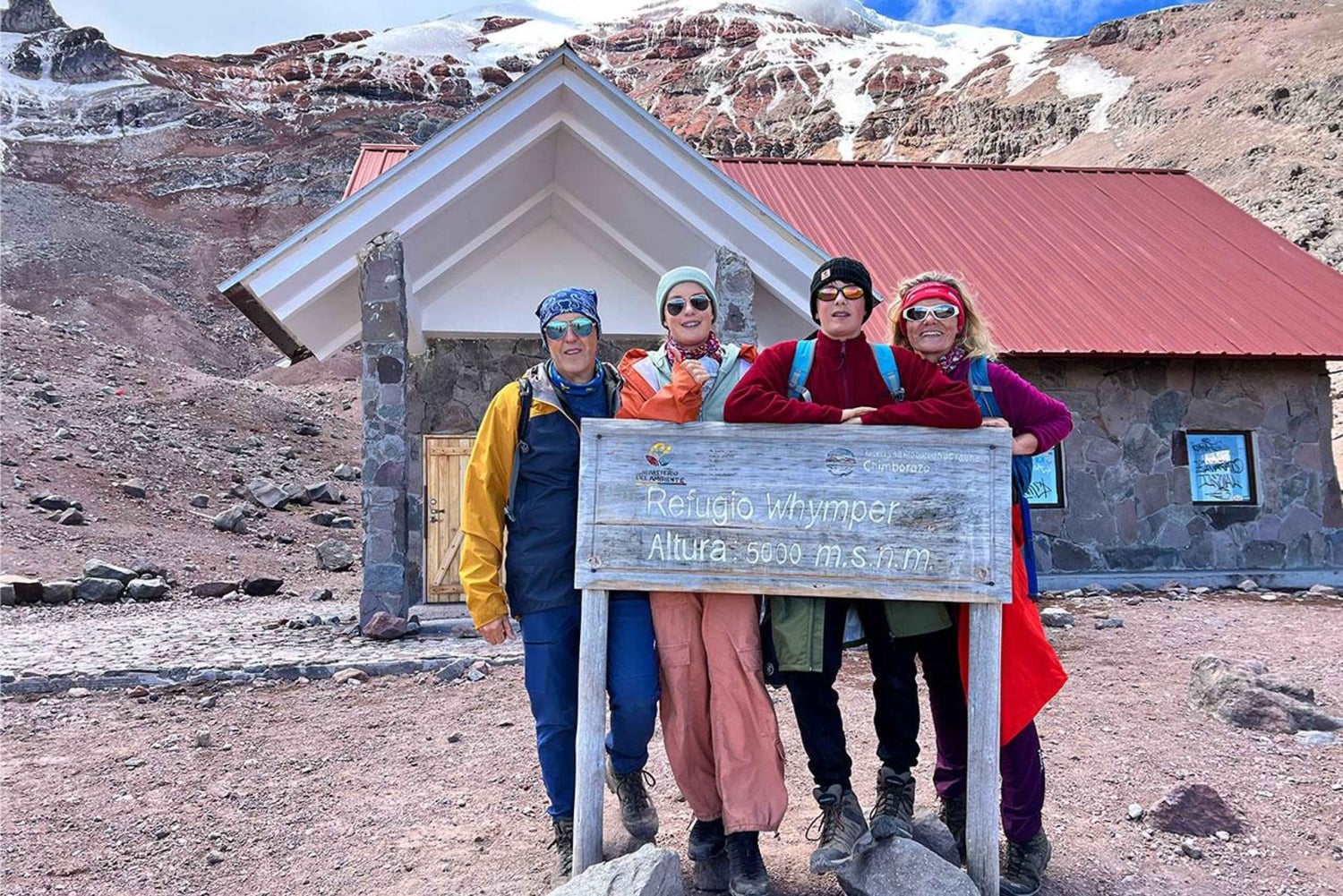 Fra Baños: Privat vandretur og frokost på vulkanen Chimborazo