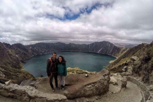 From Baños: Quilotoa Lagoon Full-Day Tour with Lunch