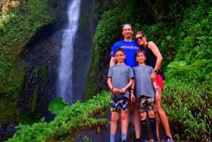 Au départ de Guayaquil : Visite privée de la forêt de nuages/chutes d'eau et déjeuner