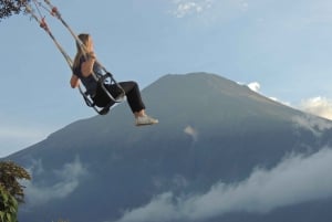 Au départ de Quito : Excursion d'une journée à Baños et en Haute Amazonie