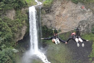 Depuis Quito : Excursion à Baños et en Haute Amazonie