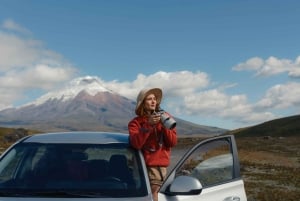 من كيتو: جولة خاصة في كوتوباكسي مع المشي لمسافات طويلة وتناول الغداء