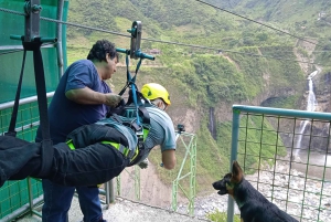 Da Quito: Giornata intera a Baños, ecoturismo e avventura