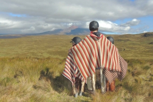 Vanuit Quito: Dagtrip te paard & Nationaal Park Cotopaxi