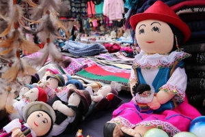 Von Quito aus: Ganztagestour durch die Region Otavalo mit Kultur und Shopping