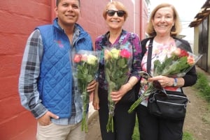 Från Quito: Otavalo Indian Market och Rose Farm delad tur