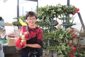 Från Quito: Otavalo Indian Market och Rose Farm delad tur