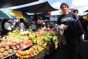 Från Quito: Otavalo Indian Market och Rose Farm delad tur