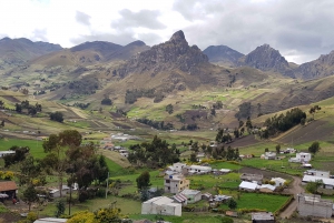 Vanuit Quito: Quilotoa Dagvullende tour inclusief lunch en ticket