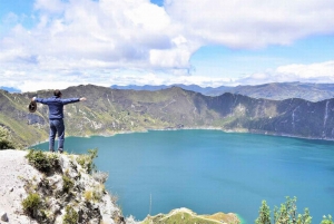 Da Quito: Tour di un giorno della laguna di Quilotoa con pranzo