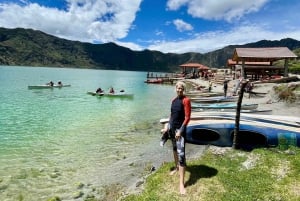 Desde Quito: Tour de día completo por la laguna del Quilotoa con almuerzo