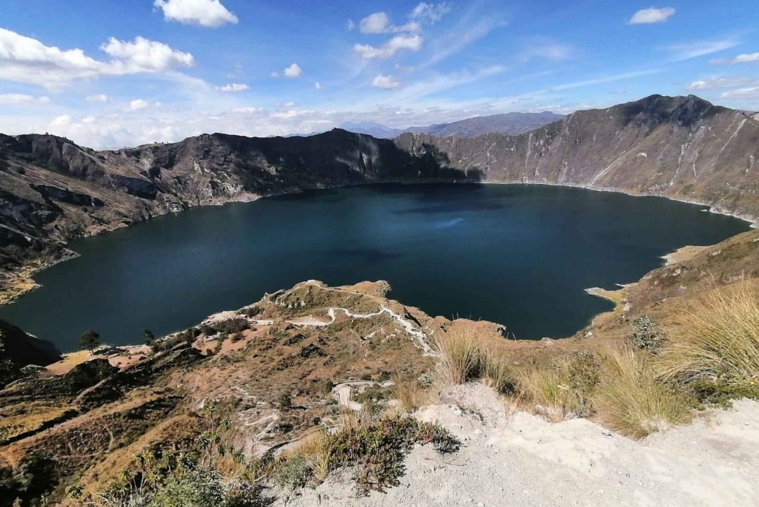 Z Quito: Jednodniowa wycieczka nad jezioro Quilotoa i targi tubylcze