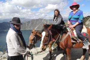 من كيتو: جولة خاصة إلى بحيرة كويلوتوا مع النقل والغداء