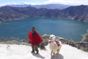 من كيتو: جولة خاصة إلى بحيرة كويلوتوا مع النقل والغداء