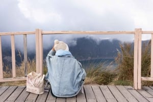 Fra Quito: Cotopaxi nasjonalpark og vandring i Quilotoa-lagunen