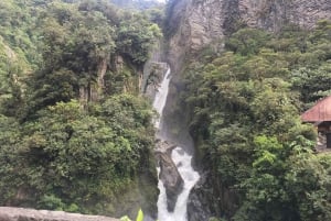 Fra Quito: Guidet tur til fossefallene i Baños de Agua Santa