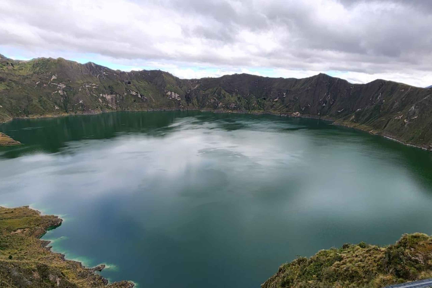 يوم كامل في Laguna Quilotoa: الطبيعة وثقافة الأنديز