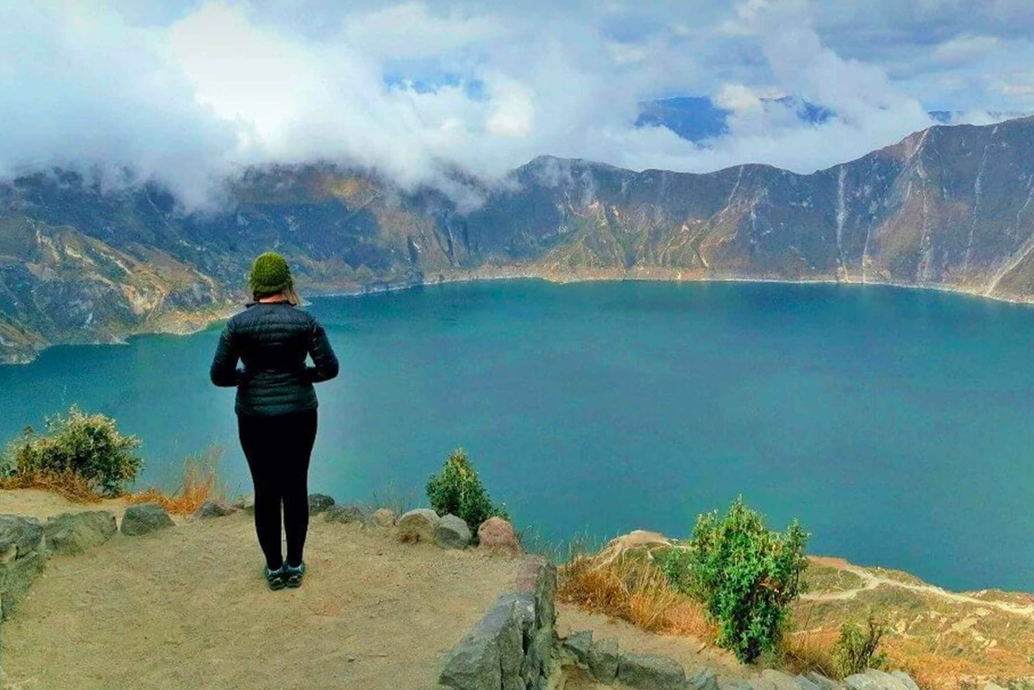 Heldagstur til Quilotoa-lagunen fra Quito