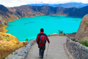 Heldagstur til Quilotoa-lagunen fra Quito