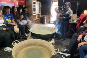 Samenkomsten met de lokale bevolking in de Andes