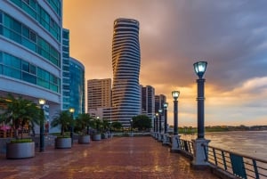 Guayaquil: nattlig byomvisning med besøk til Santa Ana-bakken