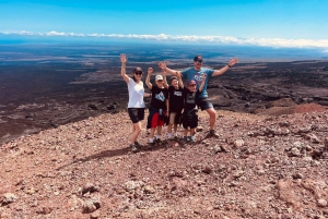 Senderismo por el volcán Sierra Negra - Campos de lava del volcán Chico